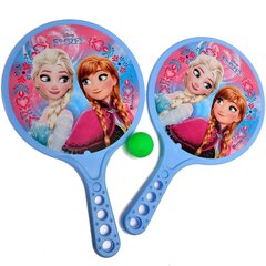 Rannatennise komplekt Frozen цена и информация | Игрушки для песка, воды, пляжа | kaup24.ee