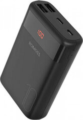 Romoss Внешний аккумулятор Romoss Ares 10 10000mAh (черный) цена и информация | Зарядные устройства Power bank | kaup24.ee