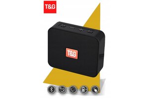 Kaasaskantav kõlar T&G TG-166 must hind ja info | Kõlarid | kaup24.ee