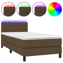 Кровать vidaXL, 90x200см, черный цена и информация | Кровати | kaup24.ee