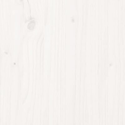 vidaXL kõrge kapp, valge, 67 x 40 x 108,5 cm, männipuit цена и информация | Elutoa väikesed kapid | kaup24.ee