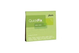 Пластыри QuickFix Aloe Vera, упаковка 45 шт. цена и информация | Аптечки | kaup24.ee