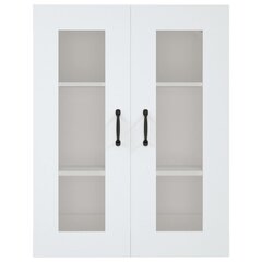 vidaXL seinakapp, valge, 69,5 x 34 x 90 cm hind ja info | Elutoa väikesed kapid | kaup24.ee