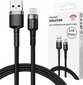 Kaabel Feegar USB-A mikro USB QC 3.0 2.4A nailon hind ja info | Mobiiltelefonide kaablid | kaup24.ee