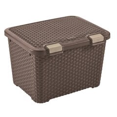 Hoiukast Curver Rattan Style, 43L цена и информация | Ящики для вещей | kaup24.ee