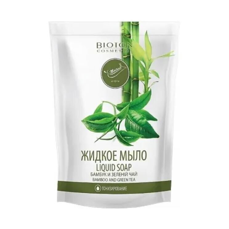 Vedelseep Bioton Cosmetics Bamboo & Green Tea, 450 ml hind ja info | Seebid | kaup24.ee