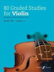 80 Graded Studies for Violin Book 1 hind ja info | Kunstiraamatud | kaup24.ee