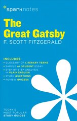 Great Gatsby SparkNotes Literature Guide цена и информация | Исторические книги | kaup24.ee