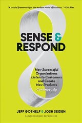 Sense and Respond: How Successful Organizations Listen to Customers and Create New Products Continuously hind ja info | Majandusalased raamatud | kaup24.ee