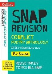 Edexcel Conflict Poetry Anthology Revision Guide: Ideal for Home Learning, 2022 and 2023 Exams hind ja info | Noortekirjandus | kaup24.ee