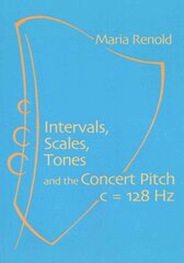 Intervals, Scales, Tones: And the Concert Pitch c = 128 Hz 2nd Revised edition hind ja info | Kunstiraamatud | kaup24.ee