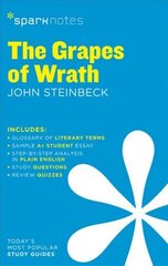 Grapes of Wrath SparkNotes Literature Guide hind ja info | Ajalooraamatud | kaup24.ee