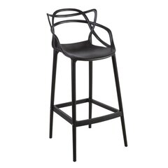 Барный стул Butterfly, черный цена и информация | Стулья для кухни и столовой | kaup24.ee