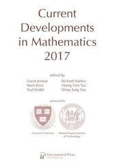 Current Developments in Mathematics, 2017 цена и информация | Книги по экономике | kaup24.ee