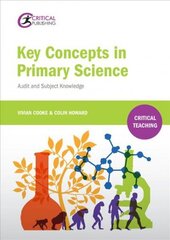 Key Concepts in Primary Science: Audit and Subject Knowledge hind ja info | Ühiskonnateemalised raamatud | kaup24.ee