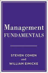 Management Fundamentals hind ja info | Majandusalased raamatud | kaup24.ee