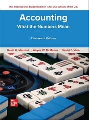ISE Accounting: What the Numbers Mean 13th edition hind ja info | Majandusalased raamatud | kaup24.ee