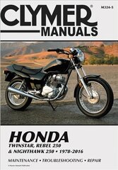 CL Honda Twinstar Rebel 250 Nighthawk 25: Maintenance * Troubleshooting * Repair 2nd ed. цена и информация | Путеводители, путешествия | kaup24.ee