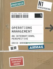 Operations Management: An International Perspective 1st ed. 2018 цена и информация | Книги по экономике | kaup24.ee