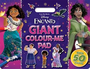 Disney Encanto: Giant Colour Me Pad hind ja info | Väikelaste raamatud | kaup24.ee