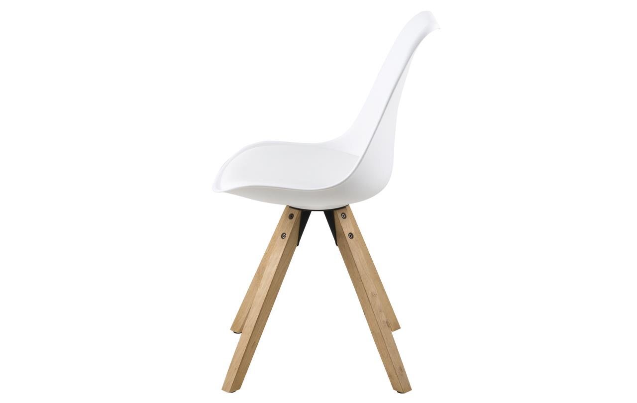2 tooli komplekt Dima, valge hind ja info | Söögilaua toolid, köögitoolid | kaup24.ee