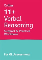 11plus Verbal Reasoning Support and Practice Workbook: For the Gl Assessment 2023 Tests цена и информация | Книги для подростков и молодежи | kaup24.ee