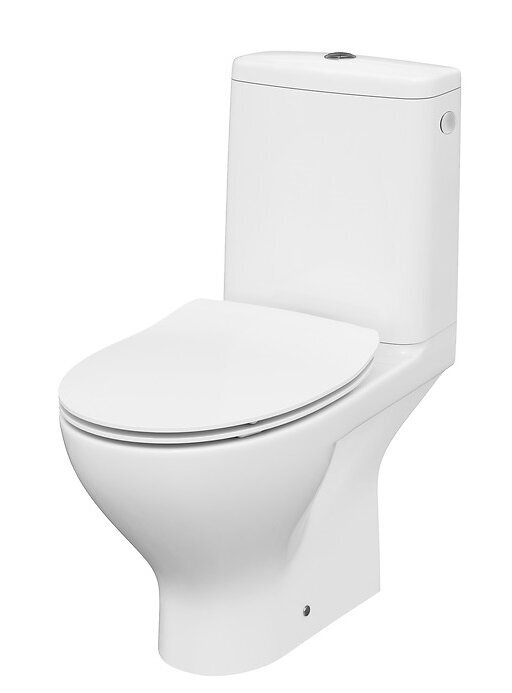 WC-pott Cersanit Compact 649 Moduo Co aeglaselt sulguva kaanega hind ja info | WС-potid | kaup24.ee