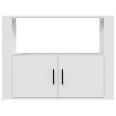 vidaXL puhvetkapp, valge, 80 x 30 x 60 cm, tehispuit hind ja info | Elutoa väikesed kapid | kaup24.ee