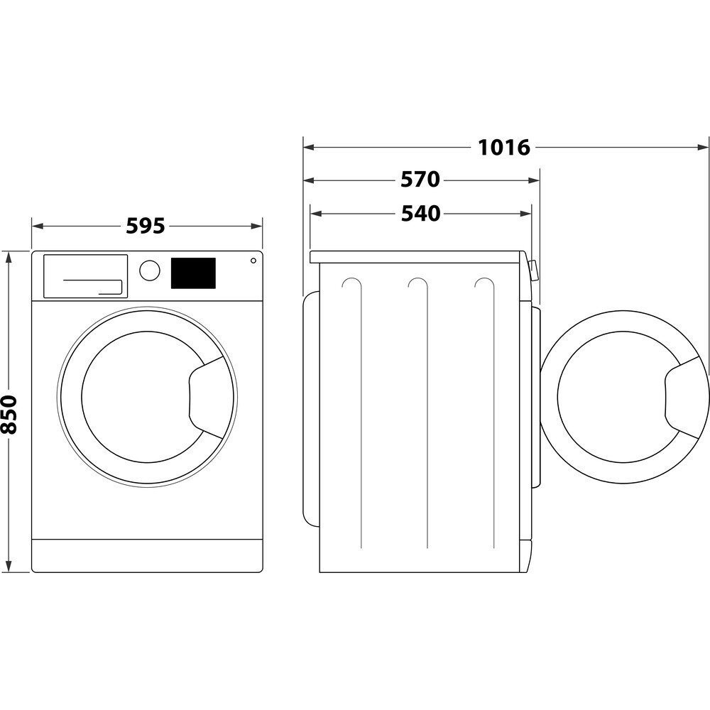 Whirlpool FFWDB 864349 BV EE цена и информация | Pesumasinad | kaup24.ee