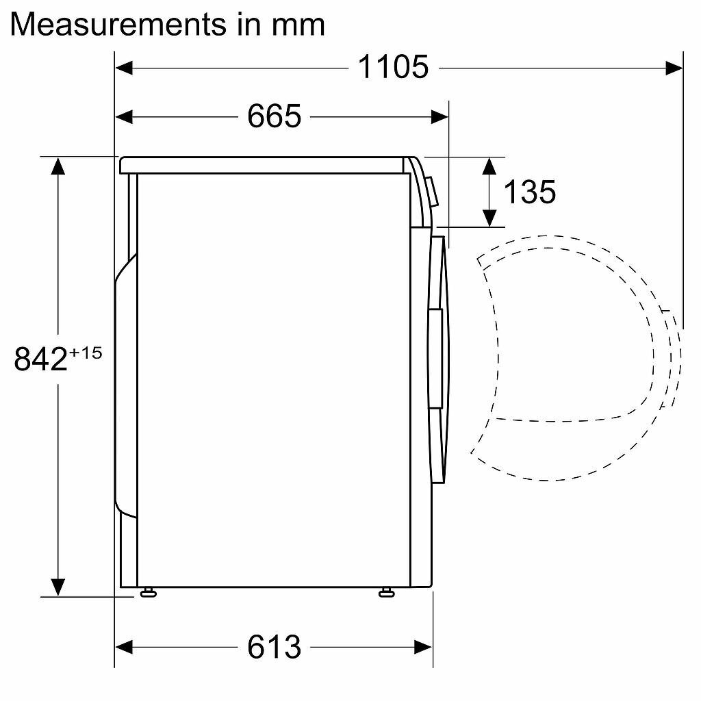 Bosch WTH85VL5SN цена и информация | Pesukuivatid | kaup24.ee