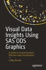 Visual Data Insights Using SAS ODS Graphics: A Guide to Communication-Effective Data Visualization 1st ed. цена и информация | Книги по экономике | kaup24.ee