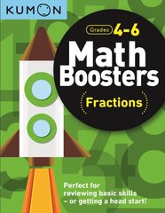 Math Boosters: Fractions (Grades 4-6) цена и информация | Книги для малышей | kaup24.ee