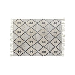 Ковер DKD Home Decor Scandi Белый Светло-коричневый джут (120 x 180 x 1 cm) цена и информация | Коврики | kaup24.ee