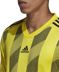 Jalgpallisärk Adidas Striped 19 Jsy, kollane цена и информация | Футбольная форма и другие товары | kaup24.ee