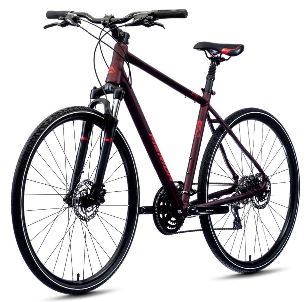 Jalgratas Merida Crossway 20, punane hind ja info | Jalgrattad | kaup24.ee