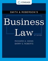 Smith & Roberson's Business Law 18th edition hind ja info | Majandusalased raamatud | kaup24.ee