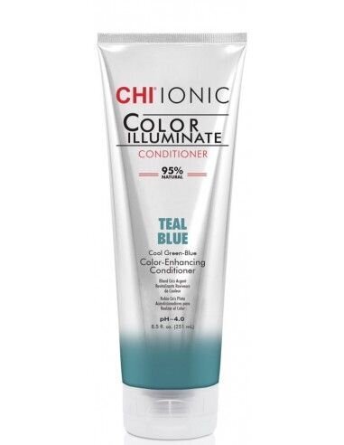 Tooniv palsam CHI Ionic Color Illuminate Teal Blue, 251 ml hind ja info | Juuksepalsamid | kaup24.ee