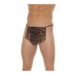 Stringid Loincloth Leopard One Size hind ja info | Seksikas pesu meestele | kaup24.ee