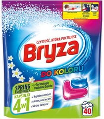 Bryza pesukapslid 4in1 springfresh värv 40tk цена и информация | Средства для стирки | kaup24.ee