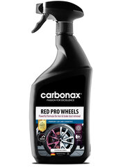 Värvindikaatoriga pihusti ratastele ja piduriketastele CARBONAX® Red Pro Wheels 720ml hind ja info | Autokeemia | kaup24.ee