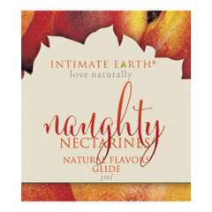 Intimate Earth - Natural Flavors Glide Nectarines Foil 3 мл цена и информация | Лубриканты | kaup24.ee