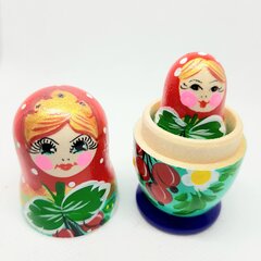 Traditsiooniline mänguasi "Matrjoška" (9205) hind ja info | Tüdrukute mänguasjad | kaup24.ee