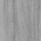 vidaXL nurgariiul, hall Sonoma tamm, 33 x 33 x 164,5 cm, tehispuit hind ja info | Riiulid | kaup24.ee