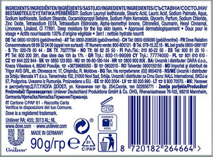 Kreemi tablett Original 90 g hind ja info | Dove Kosmeetika, parfüümid | kaup24.ee