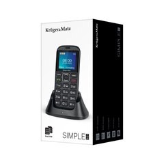 Kruger&Matz Simple 921 GSM telefon pensionäridele hind ja info | Telefonid | kaup24.ee