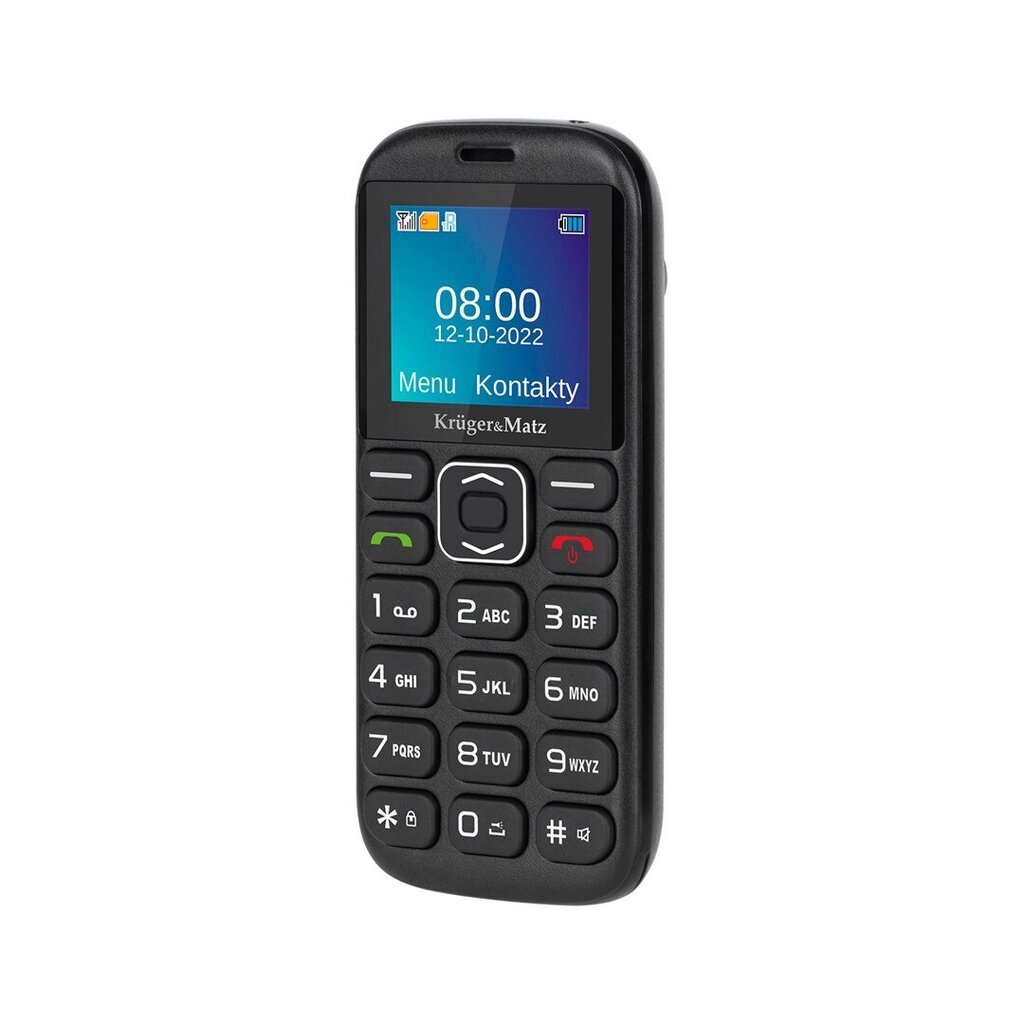 Kruger&Matz Simple 921 GSM telefon pensionäridele hind ja info | Telefonid | kaup24.ee