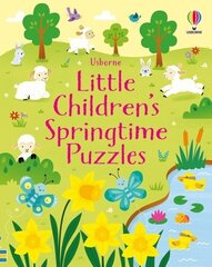 Little Children's Springtime Puzzles цена и информация | Книги для малышей | kaup24.ee