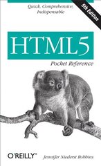 HTML5 Pocket Reference 5ed 5th ed. hind ja info | Majandusalased raamatud | kaup24.ee