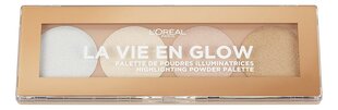 L'Oréal Paris La Vie En Glow särapuudrite palett hind ja info | Päikesepuudrid, põsepunad | kaup24.ee