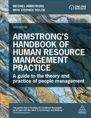 Armstrong's Handbook of Human Resource Management Practice: A Guide to the Theory and Practice of People Management 16th Revised edition цена и информация | Книги по экономике | kaup24.ee